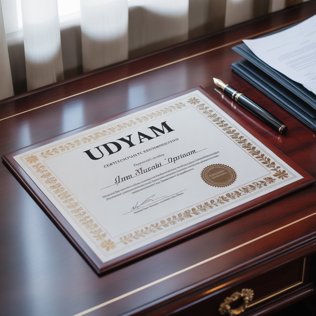 Udyam certificate